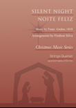 Silent Night for Strings Quartet