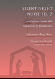 Silent Night - Saxophone Quartet