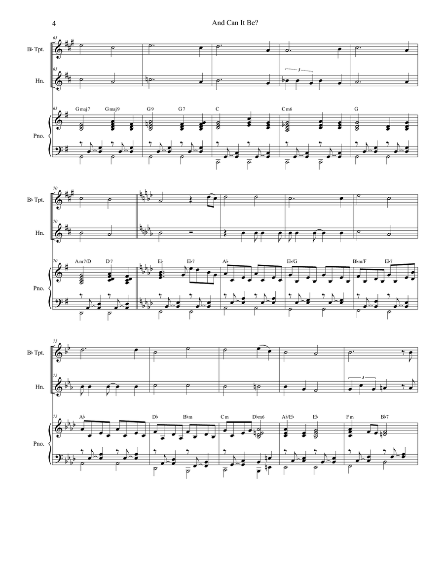 And Can It Be? (with 