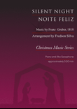Silent Night for Piano and Alto Saxophone