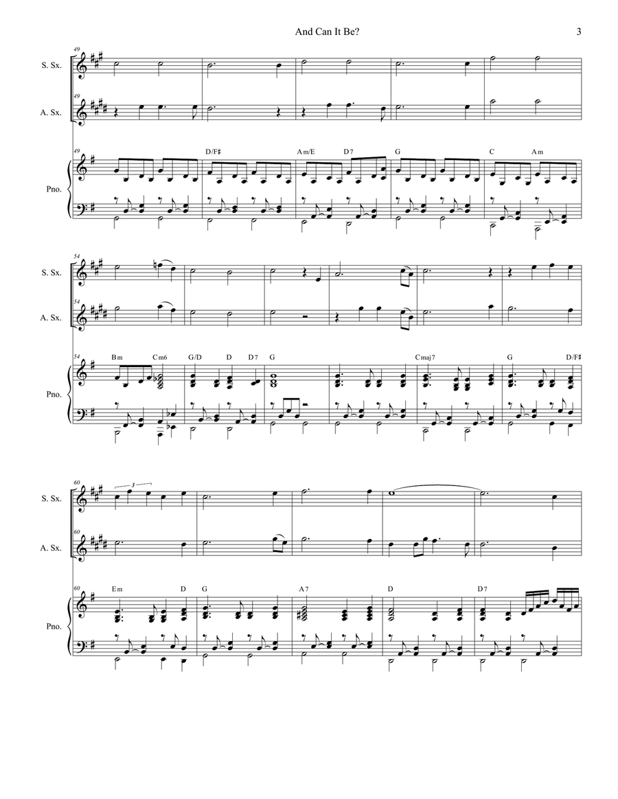 And Can It Be? (with And Can It Be? (with