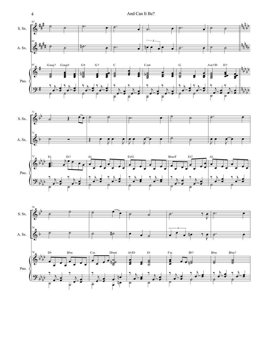 And Can It Be? (with And Can It Be? (with