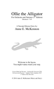 Ollie the Alligator (ORCH 8.5x14)