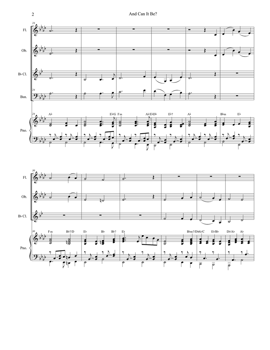 And Can It Be? (with 