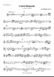 United Rhapsody - Solo Trumpet Part