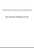 All I Want For Christmas Is You