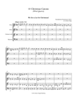 10 Christmas Canons (Wind Quartet)