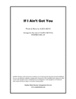 If I Ain't Got You