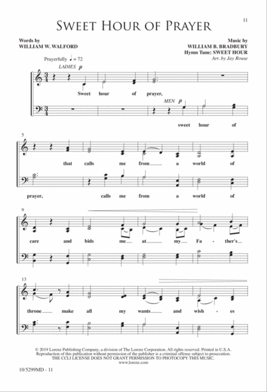 Four-part Hymns: A Cappella, Vol. II 4-Part scores gallery preview page 6