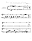 There's a Voice in the Darkness (solo/duet)