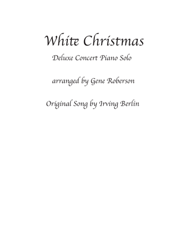 White Christmas