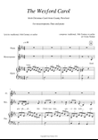 The Wexford Carol for mezzosopran, flute and piano