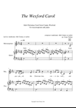 The Wexford Carol for mezzosopran and piano