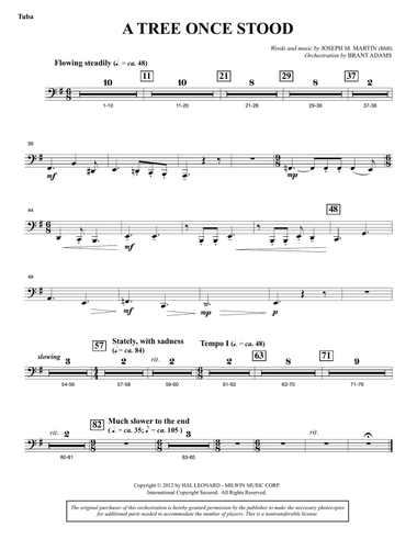 A Tree Once Stood - Tuba
