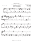 Jesu Canon - A marriage of Jesu, Joy of Man's Desiring and Pachelbel's Canon in D. Wedding Processio