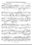Ich bin der Welt abhanden gekommen (Piano Solo)