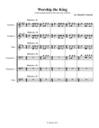 Worship the King - for Brass Sextet