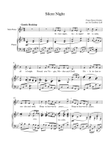 Silent Night - Mezzo-soprano and Piano
