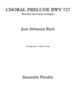 CHORAL PRELUDE BWV 727 