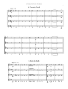 25 Traditional Carol Favorites for Horn Quartet Brass Quartet scores gallery preview page 3