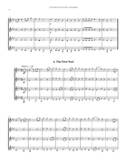 25 Traditional Carol Favorites for Horn Quartet Brass Quartet scores gallery preview page 4