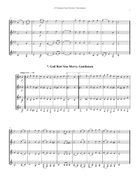 25 Traditional Carol Favorites for Horn Quartet Brass Quartet scores gallery preview page 5