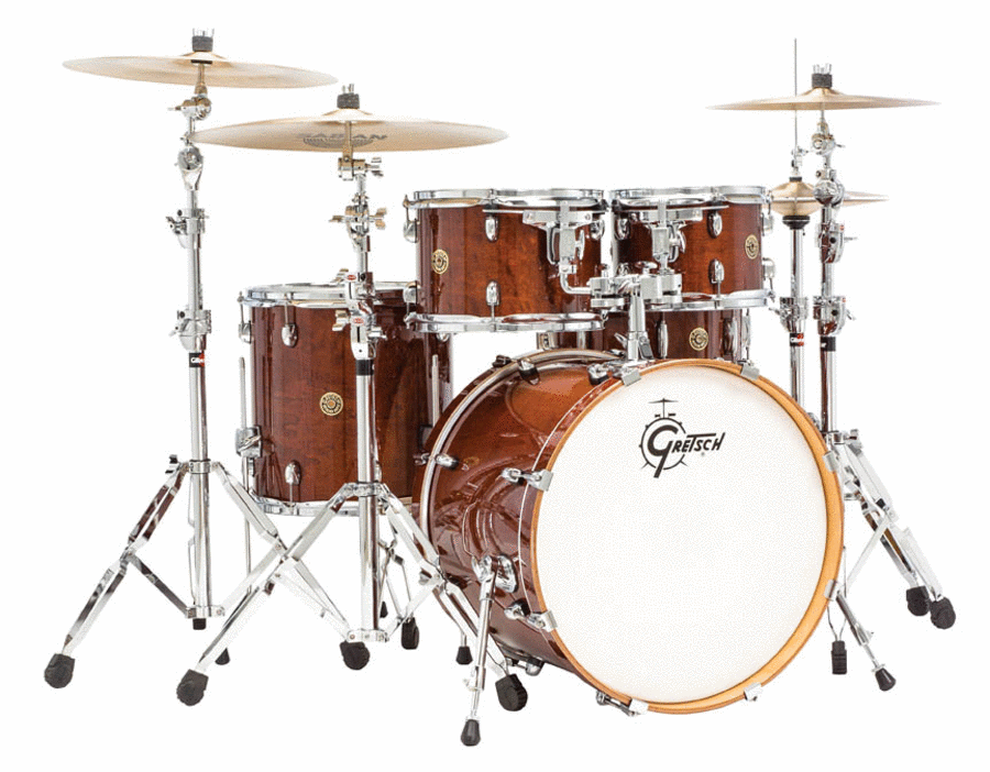 Gretsch Catalina Maple 5 Piece Shell Pack (22/10/12/16/14SN) Drums scores gallery preview page 1