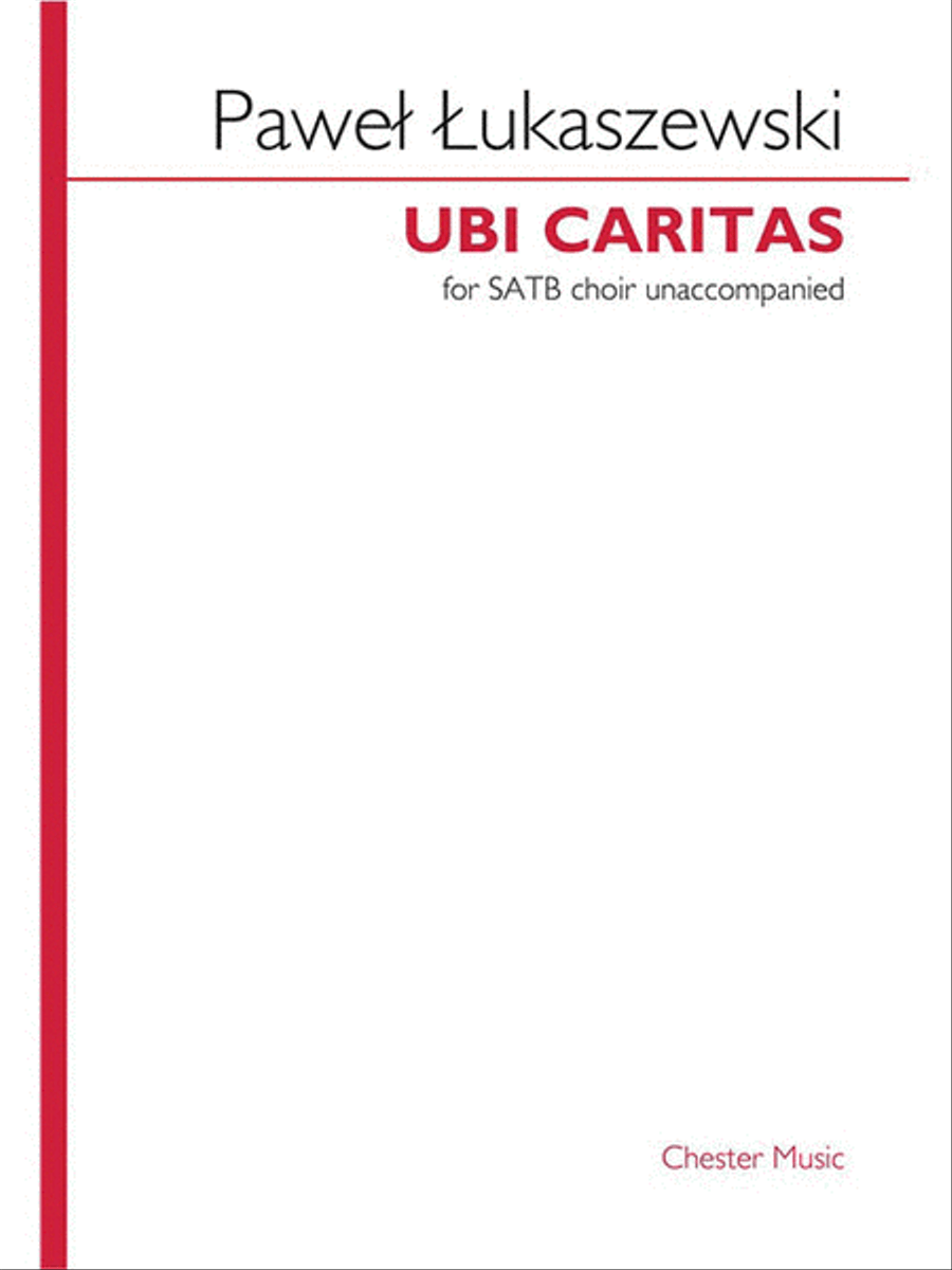 Ubi Caritas Ubi Caritas 4-Part scores gallery preview page 1