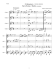 Guitar quartet Colombian traditional carols - El duraznero y Salve Reina y Madre (Bambuco)