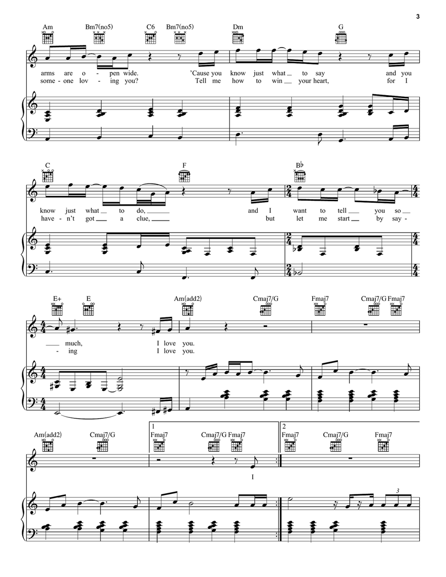 Hello Hello Piano, Vocal scores gallery preview page 3
