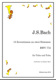 15 zweistimmige Inventionen