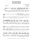 He Came Down (with "Go Tell It On The Mountain") (2-part choir - (TB) mini preview