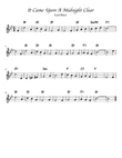It Came Upon A Midnight Clear Lead Sheet