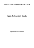 CHORAL PRELUDE BWV 727 
