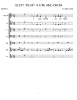 SILENT NIGHT FLUTE AND CHOIR