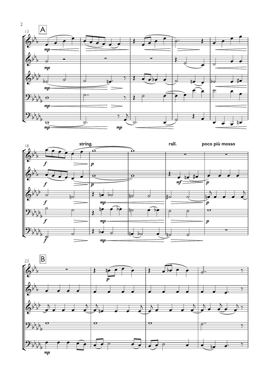Have Yourself A Merry Little Christmas from MEET ME IN ST. LOUIS Brass Ensemble scores gallery preview page 2