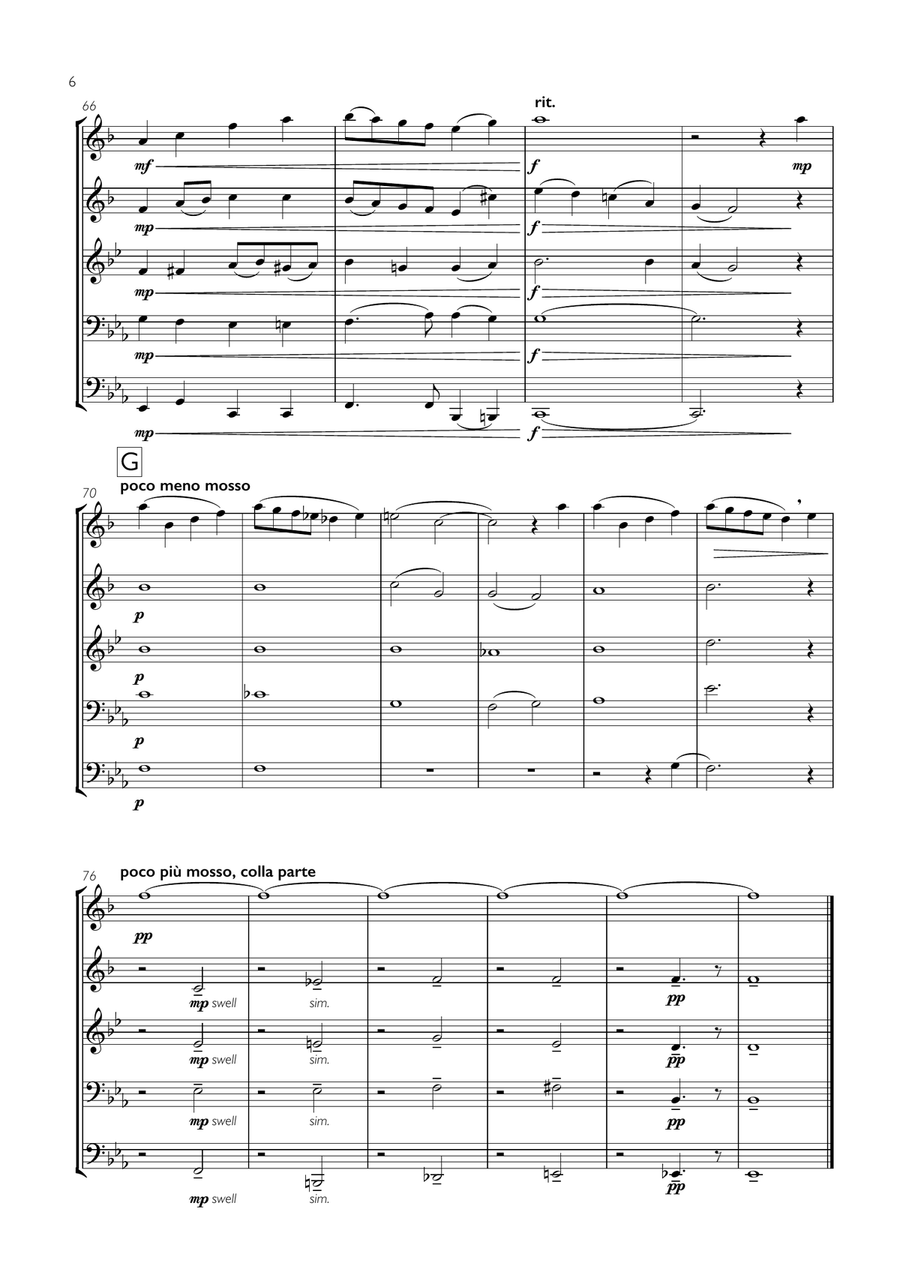 Have Yourself A Merry Little Christmas from MEET ME IN ST. LOUIS Brass Ensemble scores gallery preview page 6