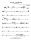 The Hawaiian Wedding Song (ke Kali Nei Au)