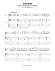Courante (from Lute Suite in D Major)