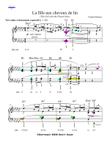 The Girl with the Flaxen Hair (with piano fingering)