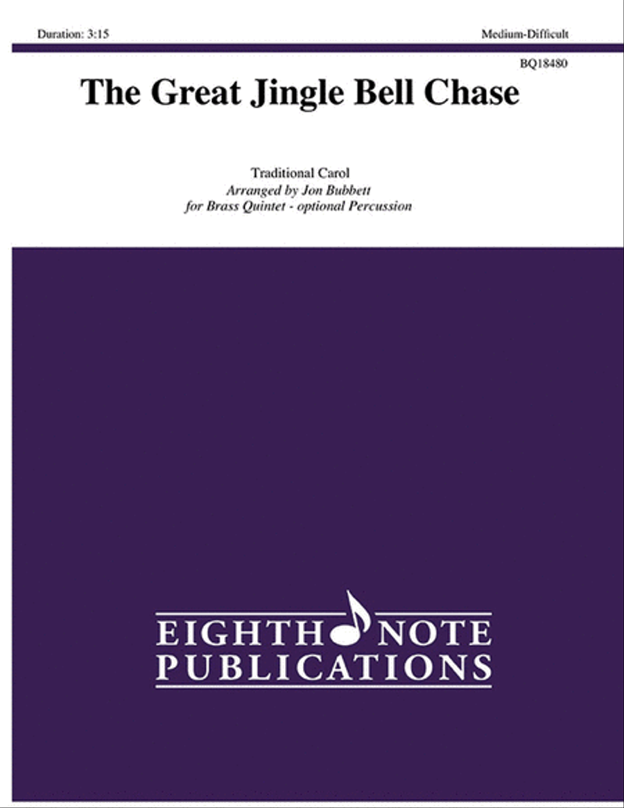 The Great Jingle Bell Chase Small Ensemble scores gallery preview page 1