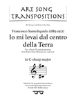 SANTOLIQUIDO: Io mi levai dal centro della Terra (transposed to C-sharp major)
