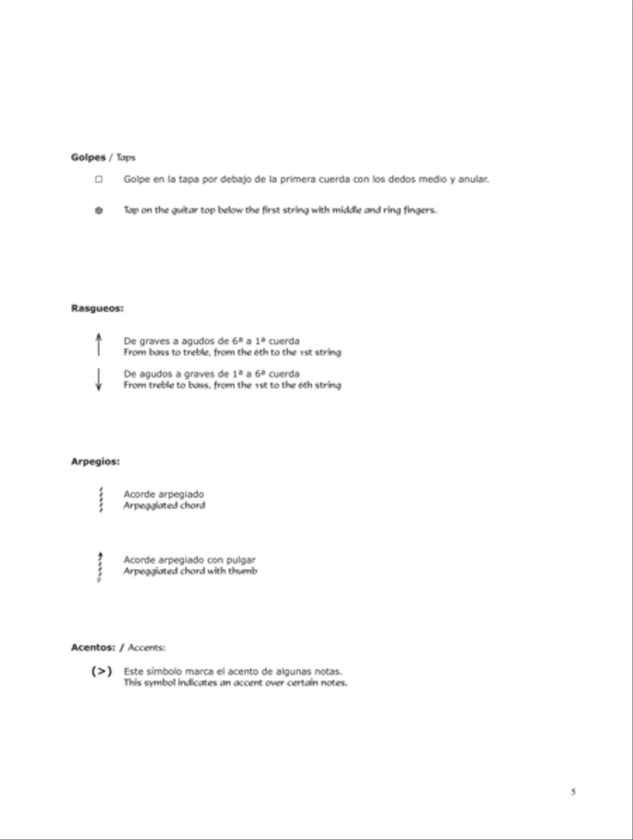 The Best of Paco de Lucia Guitar Tablature scores gallery preview page 6