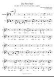 The First Noel, for SA duet or 2 - part choir a cappella