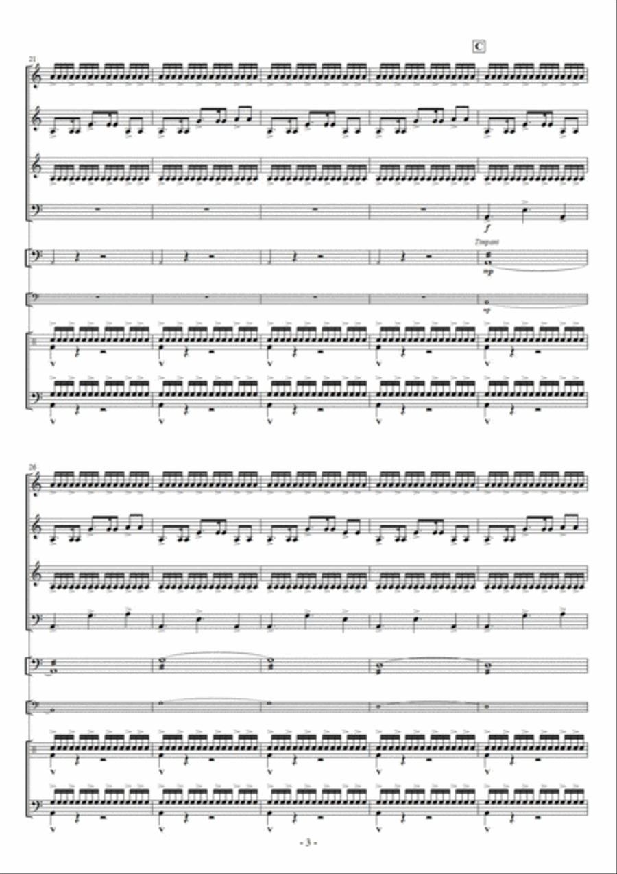 Mombasa Percussion Ensemble scores gallery preview page 4