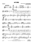My Girl (arr. Rick Stitzel) - Trumpet 1