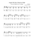 Angels We Have Heard on High (Ukulele Chord-Melody Solo)