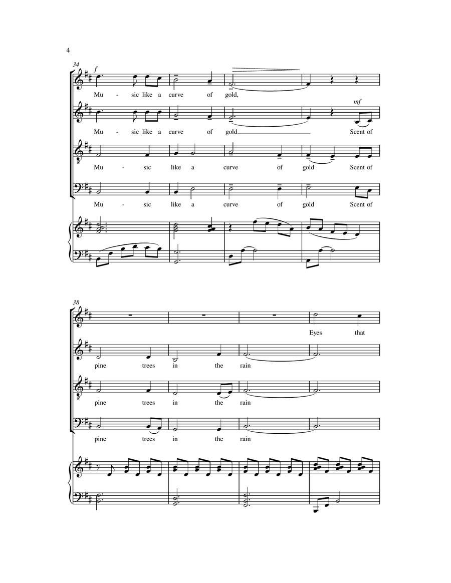 Life has Loveliness to Sell 4-Part scores gallery preview page 5