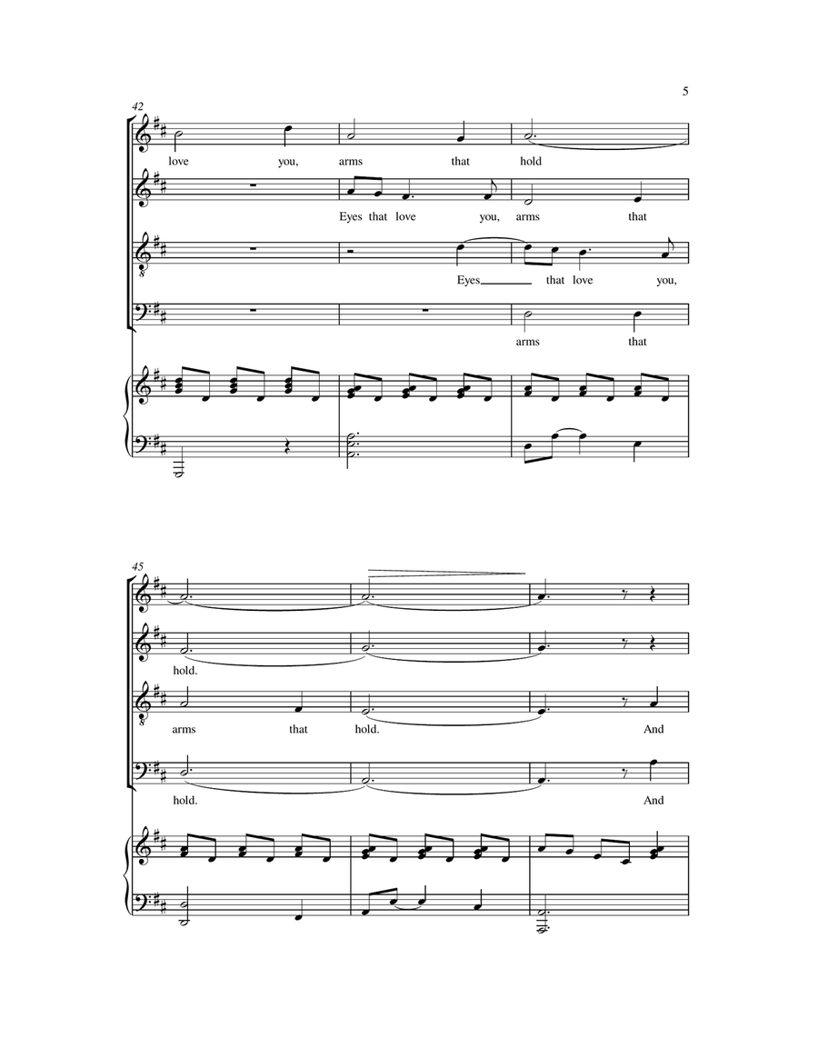 Life has Loveliness to Sell 4-Part scores gallery preview page 6