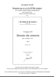 Corelli, Sonata op.2 n.5 in B flat major